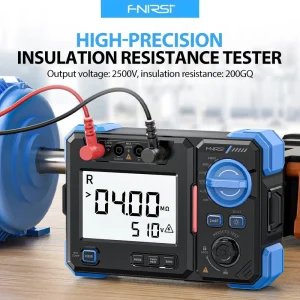 FNIRSI MRT-2050 Insulation Resistance Tester AC DC Voltage Meter 100V to 2500V
