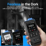 FNIRSI GD-02 Portable Combustible Gas Detector Color Screen Methane Propane Isobutane Monitor