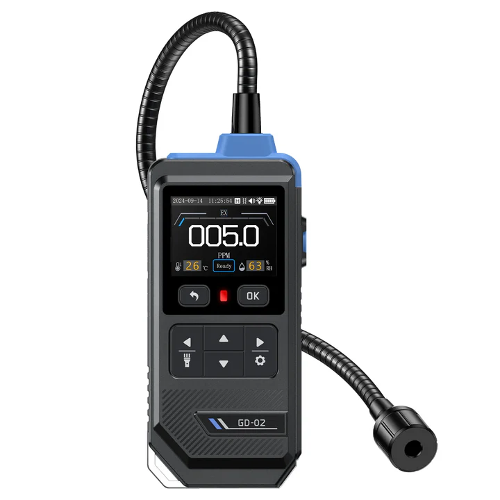 fnirsi_gd-02_combustible_gas_detector_main-0 FNIRSI GD-02 Portable Combustible Gas Detector Color Screen Methane Propane Isobutane Monitor